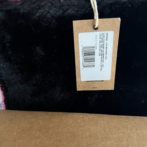 DR. MARTENS MINI FAUX SHEARLING BACKPACK - Picture 10 of 12